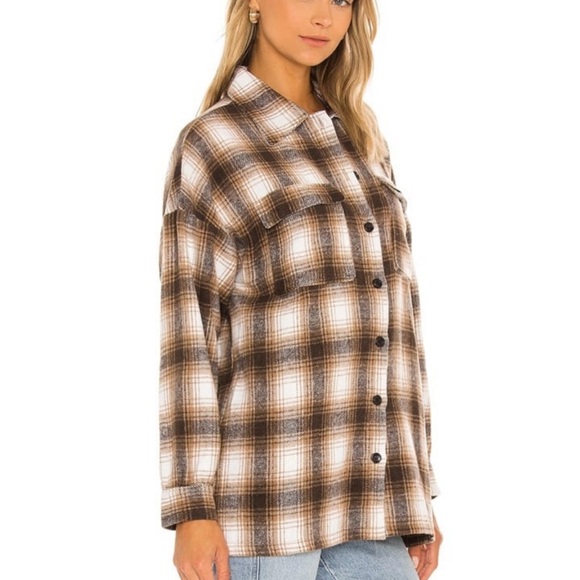 Lovers + Friends Flannel Shacket - Picture 2 of 10